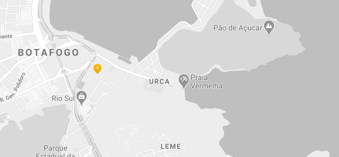 Mapa marcando endereço em rua ali perto, 25 - Rio de janeiro - RJ